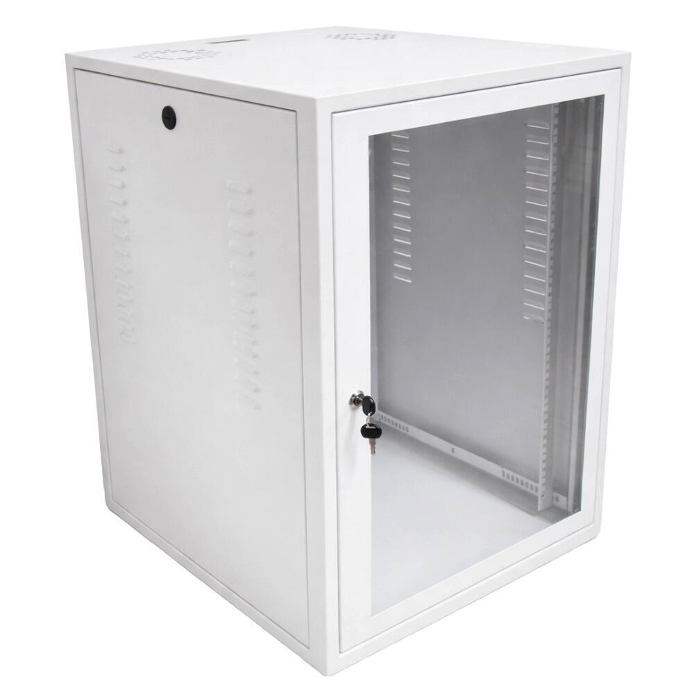 Mini Rack de Parede 19" 16Us x 570mm Branco